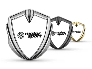 VW Emblem Metal Badge Customizable Force Look